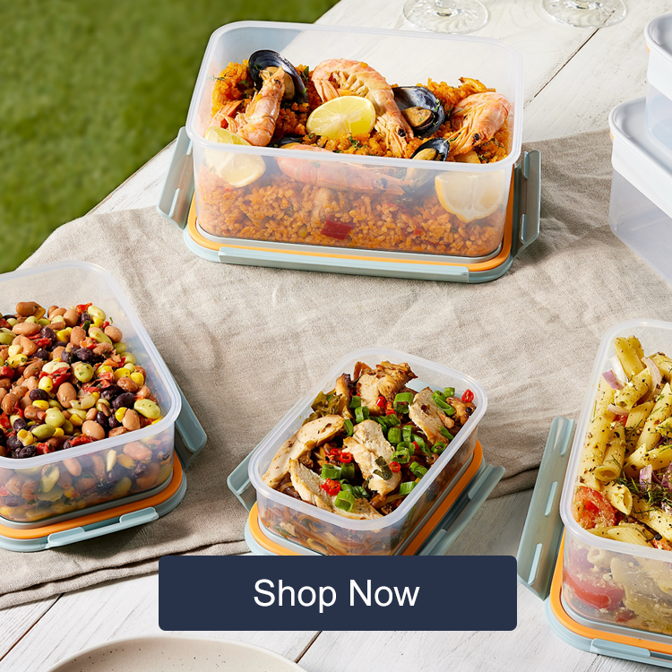 Lock & Lock Classic Plus Set of 8 Nestable Containers Set